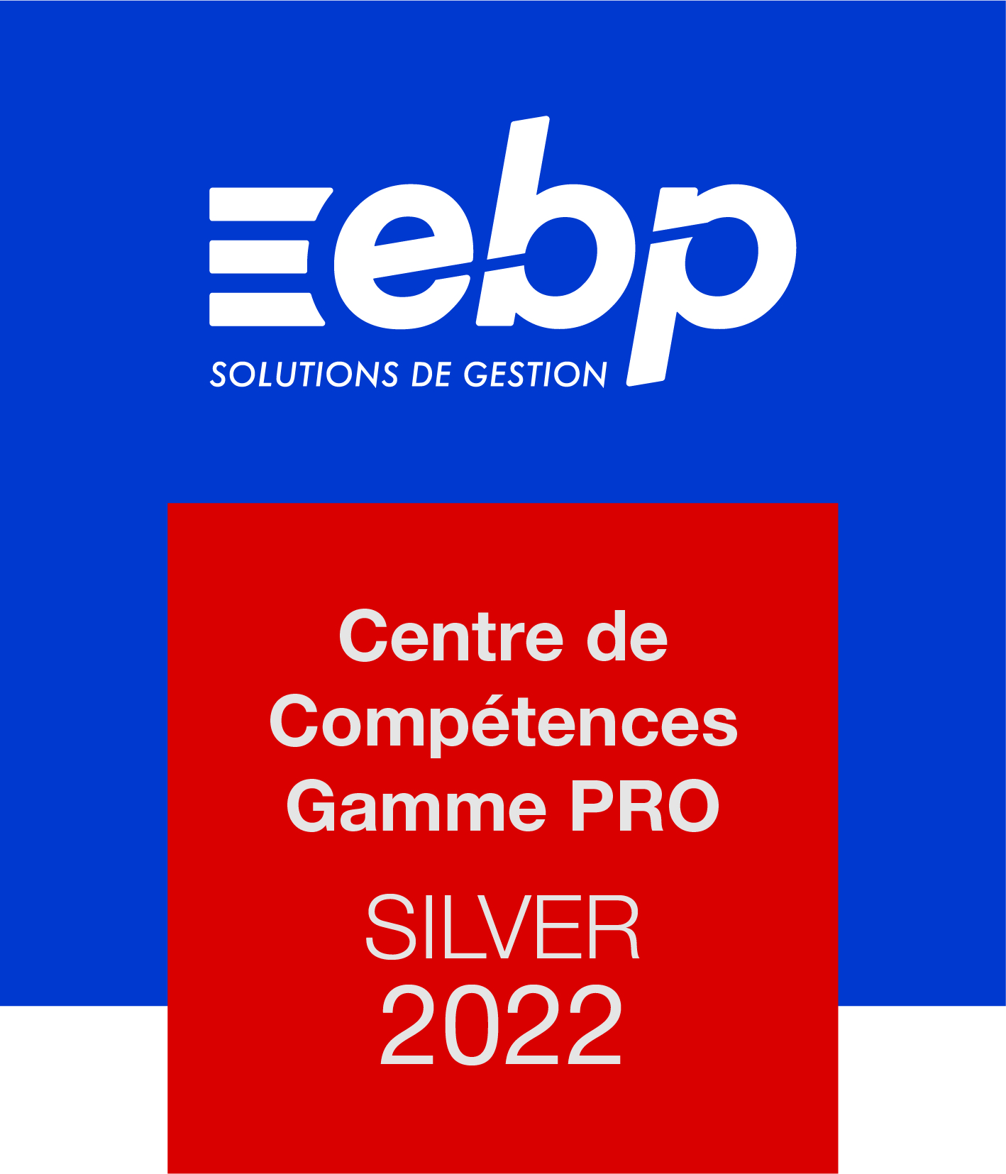 EBP Centre de compétences Gamme PRO SILVER 2022
Votre partenaire EBP 78 (Yvelines) et 82 (Tarn et Garonne).
Revendeur certifié ELITE BATIMENT / ELITE PAIE / Gamme PRO EBP.